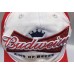 Budweiser King Of Beers Baseball Cap StrapBack Hat  Embroidered White Red  eb-14369341